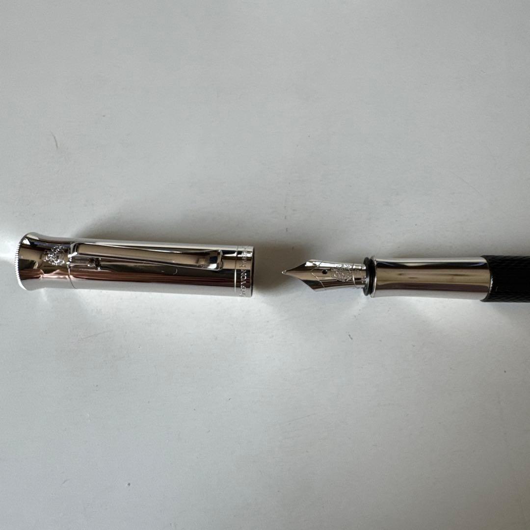 ファーバーカステル 伯爵コレクション 万年筆 ボールペン ギロシェ 旧ロゴ