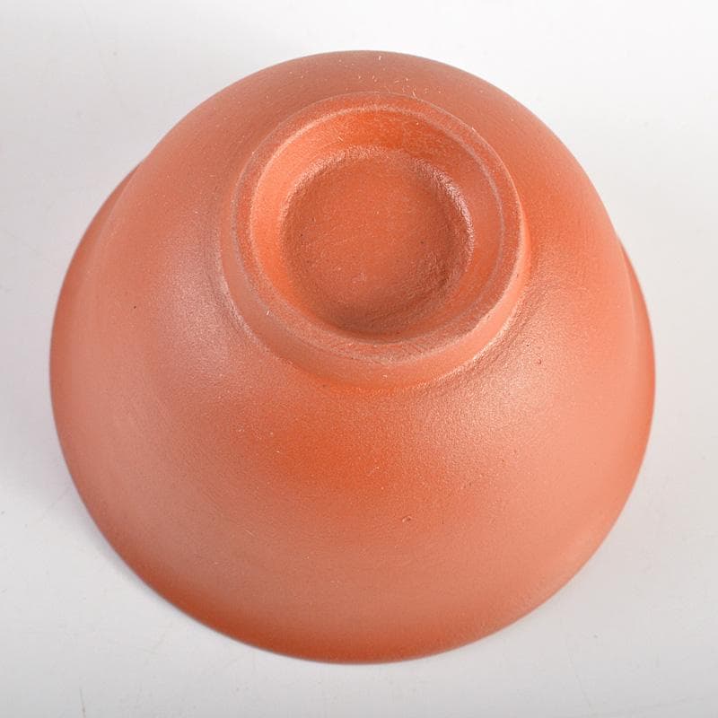 煎茶道具　紫砂　朱泥　内白釉　煎茶碗　20客まとめて　N　6285