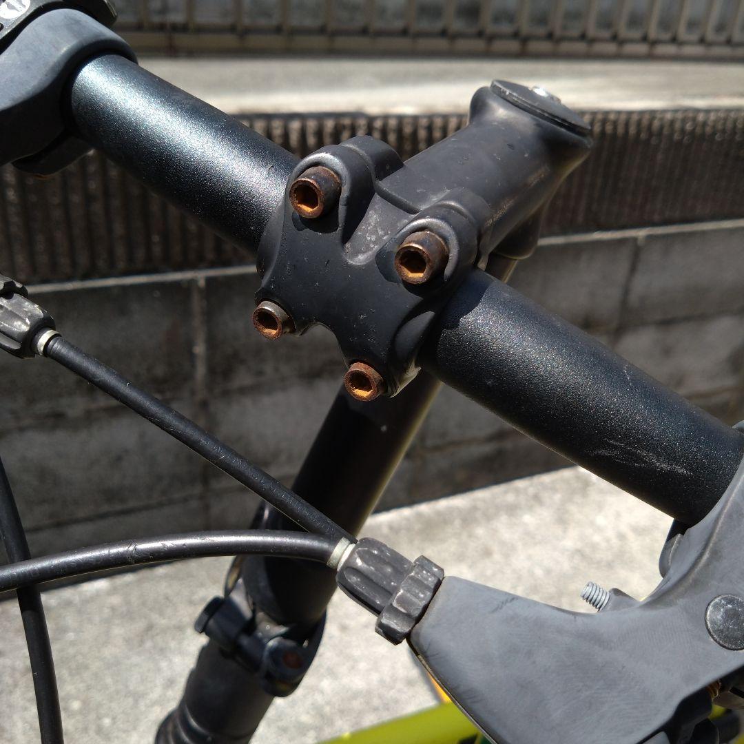 町田市引取限定　CYLVA 折りたたみ自転車 イエロー