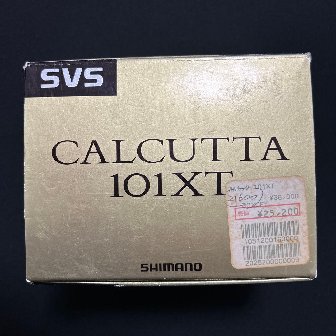 SHIMANO CALCUTTA 101XT 左巻き　外箱、説明書、付属品付き