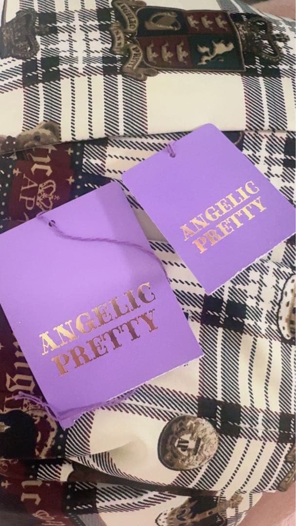 Angelic Pretty British Bearワンピース+カチューシャ