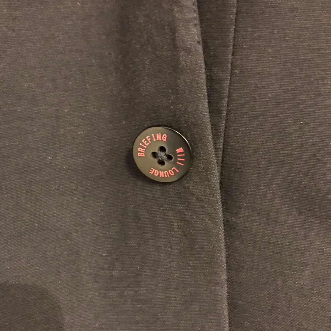 限定コラボ！ナノユニバース×ブリーフィングビジネスジャケットL/別注ブラック