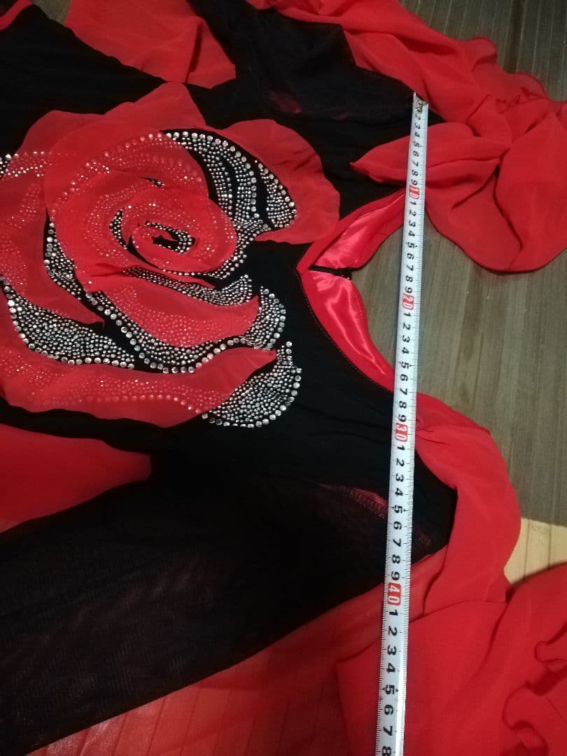 最終お値下げ　社交ダンスドレス　カラオケにも　フリーサイズ