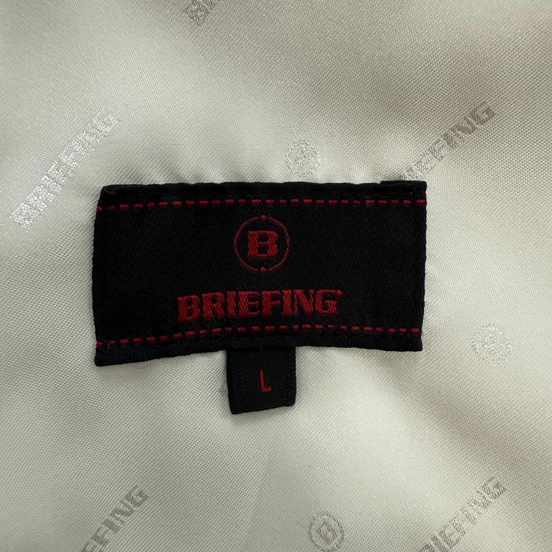 美品✨24SS BRIEFING ストレッチ ロングパンツ 薄手 ゴルフ L