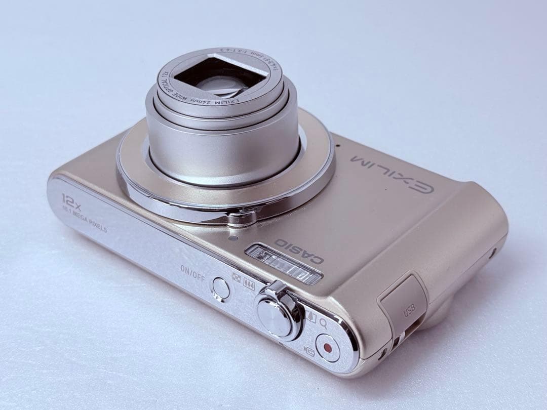 CASIO EXILIM EX-ZS190 ゴールド 動作確認済 コンデジ 人気