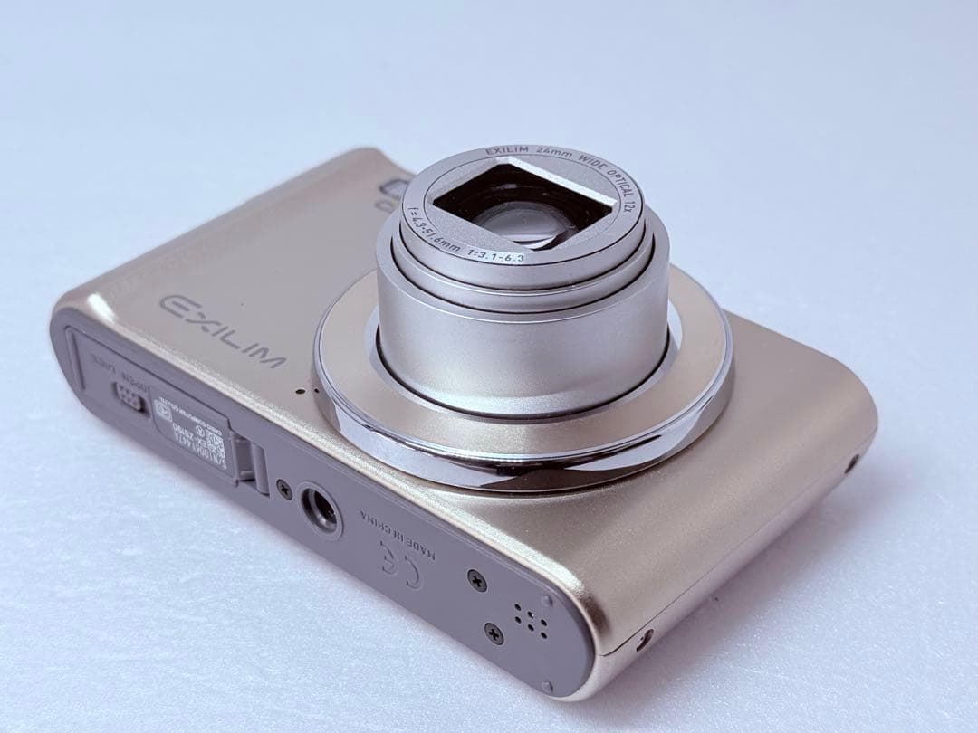 CASIO EXILIM EX-ZS190 ゴールド 動作確認済 コンデジ 人気