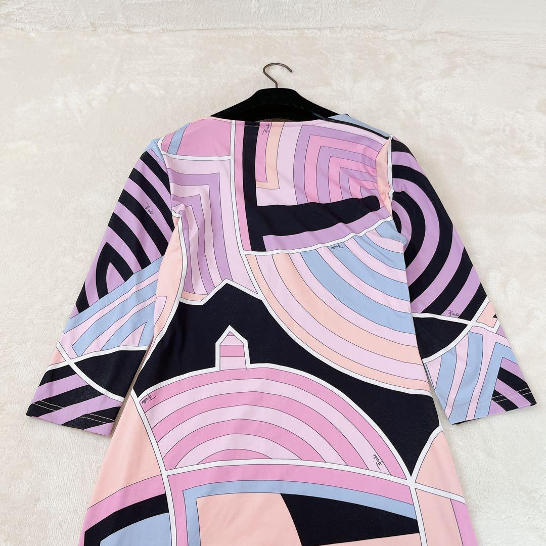 エミリオプッチ EMILIO PUCCI ワンピース ベルト シルク100％