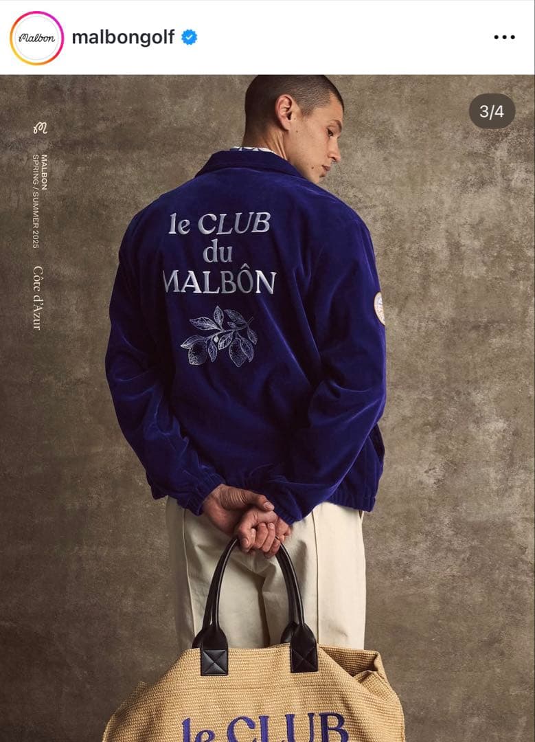 新品未使用 激レア品 MALBON トートゴルフバッグ Golf マルボン