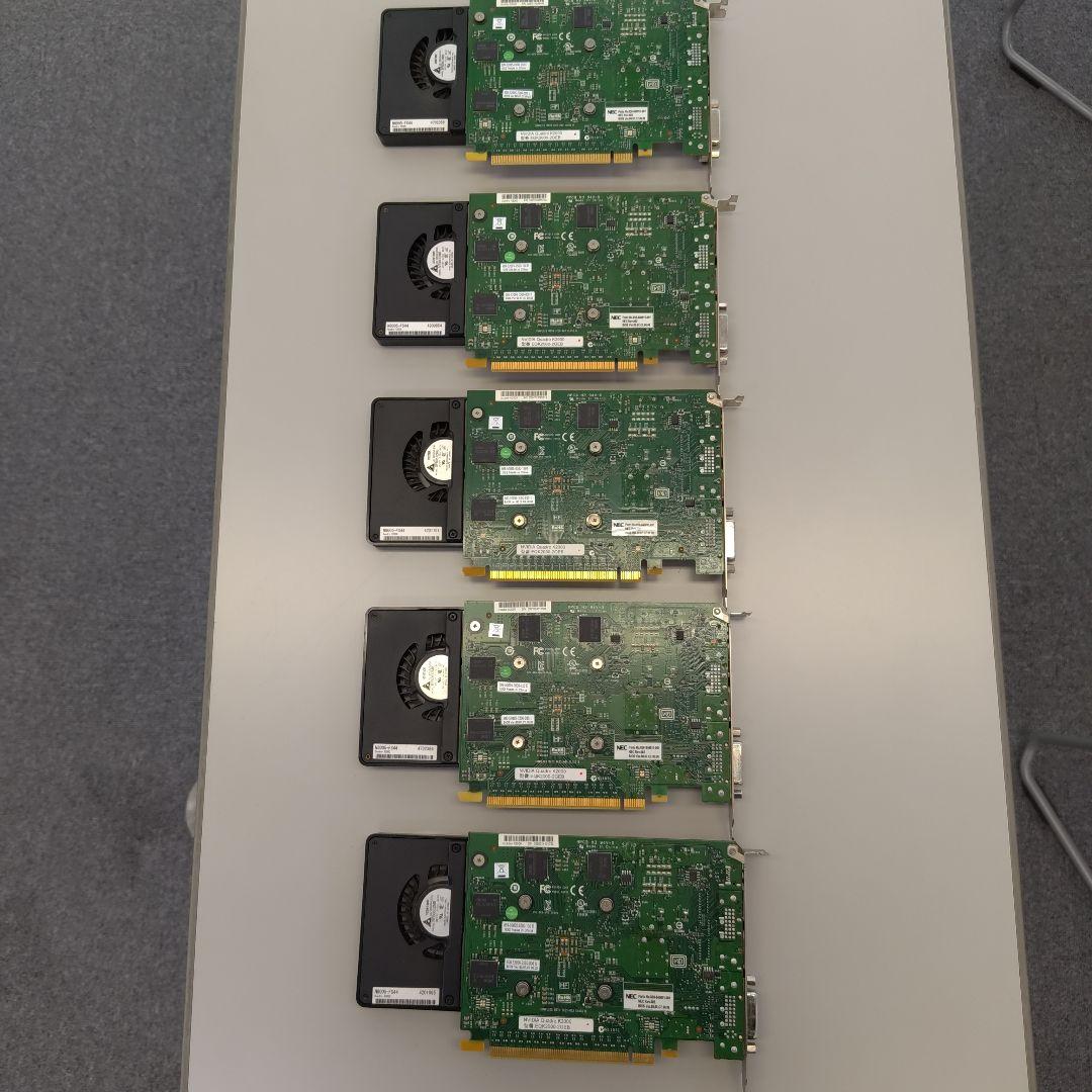 ✱NVIDIA QUADRO K2000グラボ 5枚セット