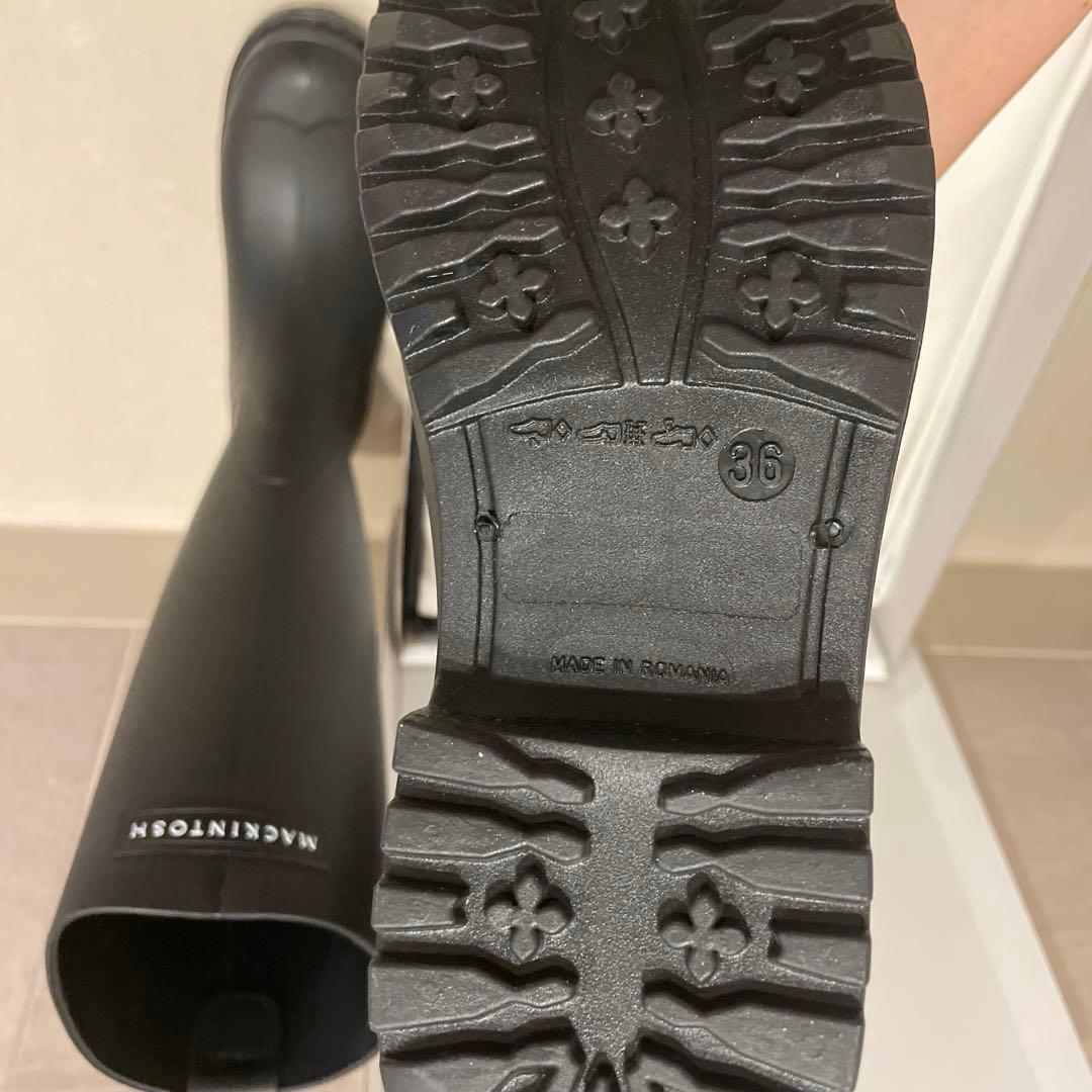 MACKINTOSH / WINSTON ロング レインブーツ36 新品未使用