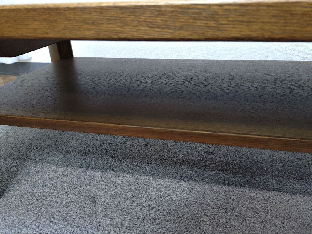 廃盤品 飛騨家具 大日家具工業 飛騨清見工房 ナラ材 無垢材 センターテーブル