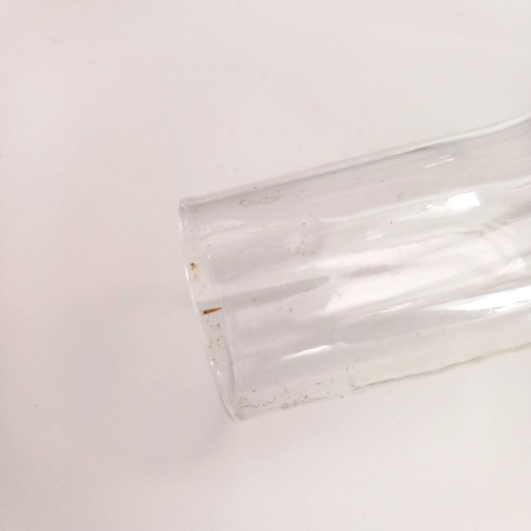 アンティーク吊りオイルランプ　　スカイブルー