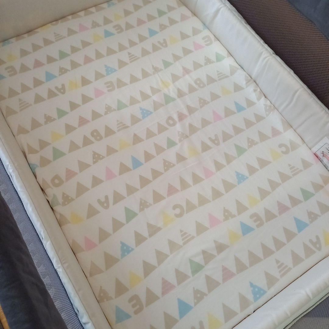 Aprica ココネルエアープラスAB（グレーGR） ベビーベッド