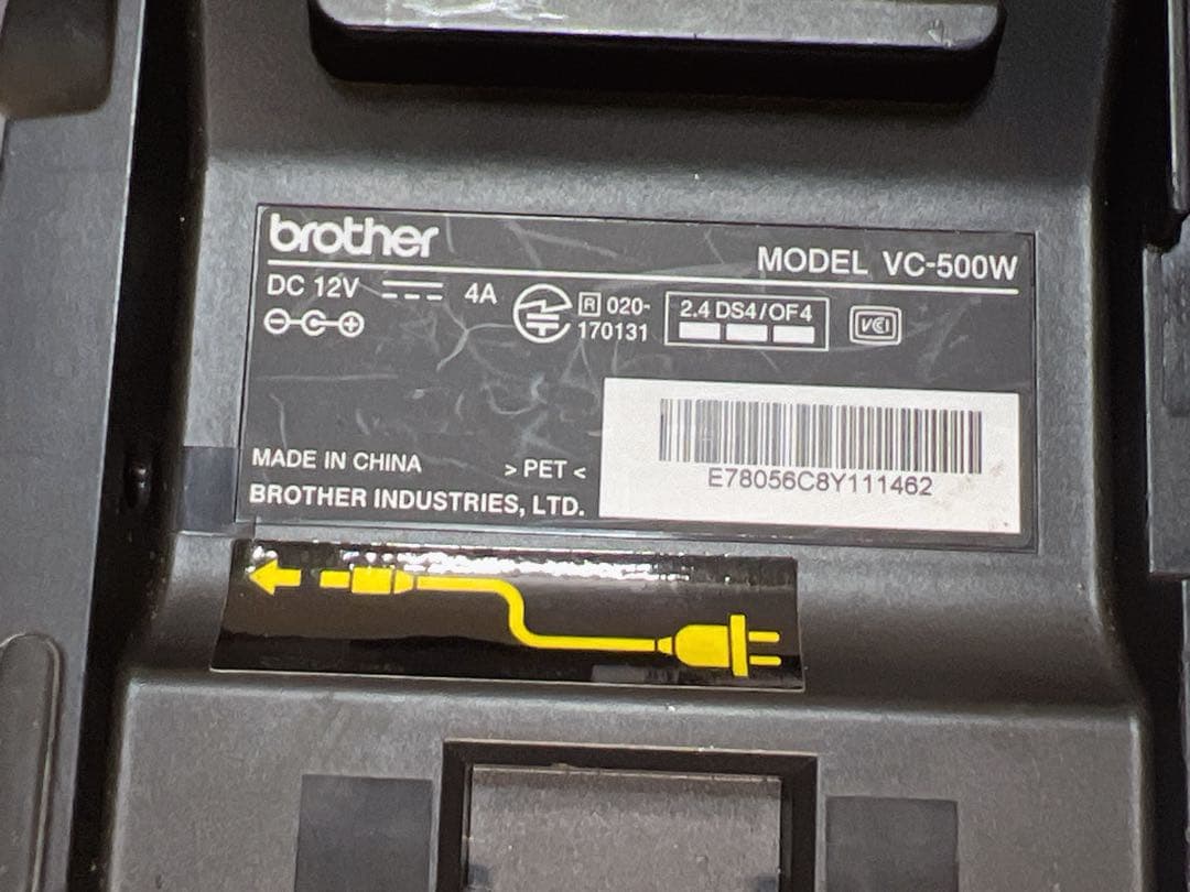 ブラザー brother VC-500W P-touch Color