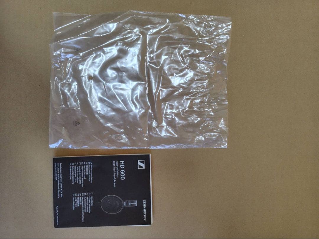 SENNHEISER HD600 ヘッドホン 純正イヤーパッド付属