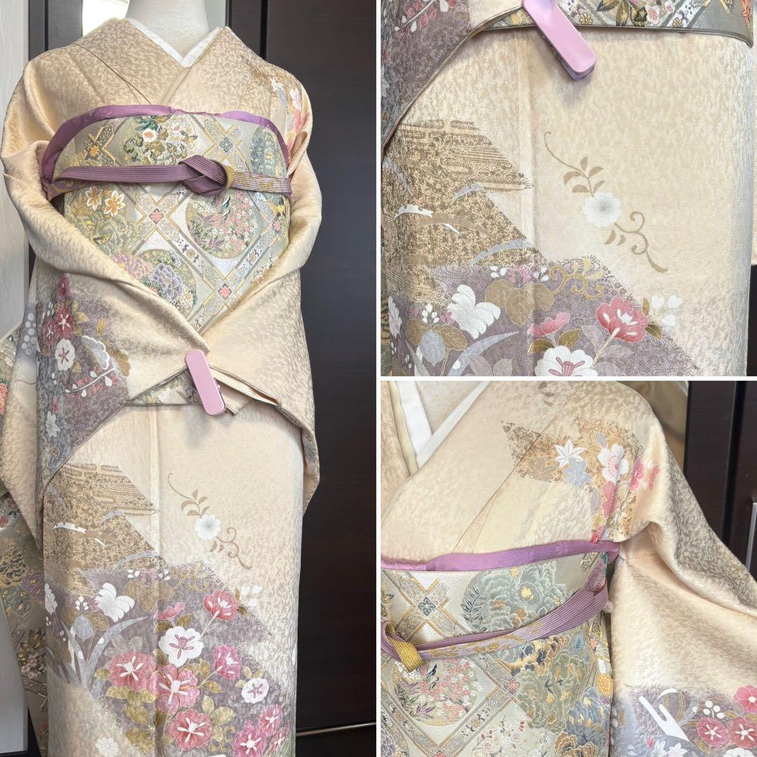 金駒刺繍　訪問着　フルセット　トールサイズ　入学式　卒業式　お宮参り