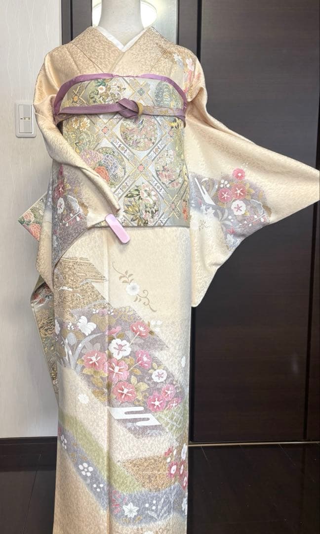 金駒刺繍　訪問着　フルセット　トールサイズ　入学式　卒業式　お宮参り