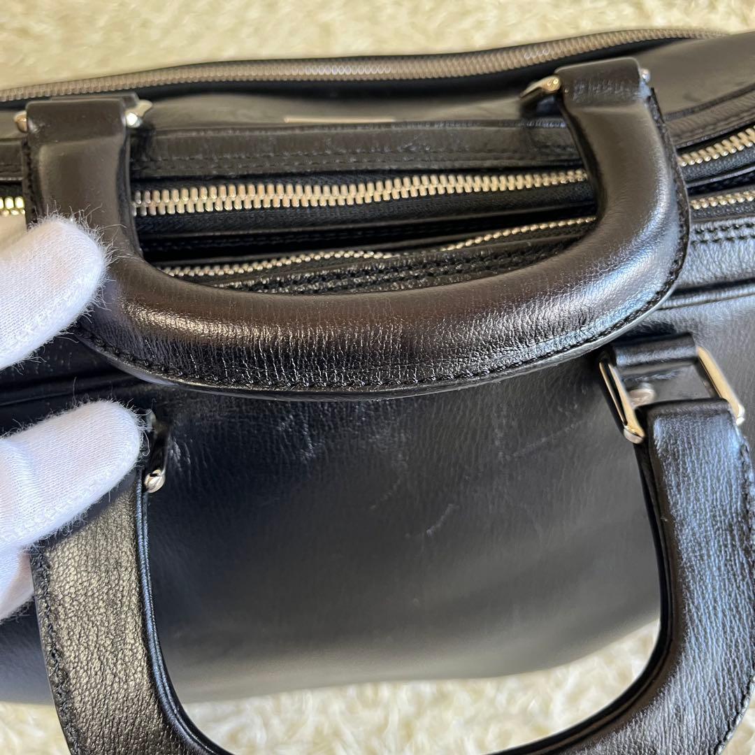 Ermenegildo Zegna バッグ 黒 大容量 2way ビジネス