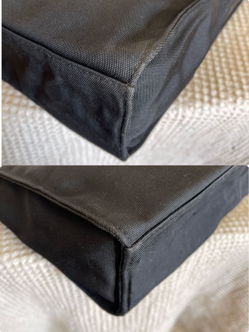 ◇ GUCCI グッチ ワンショルダーバッグ ナイロン×レザー ブラック ◇