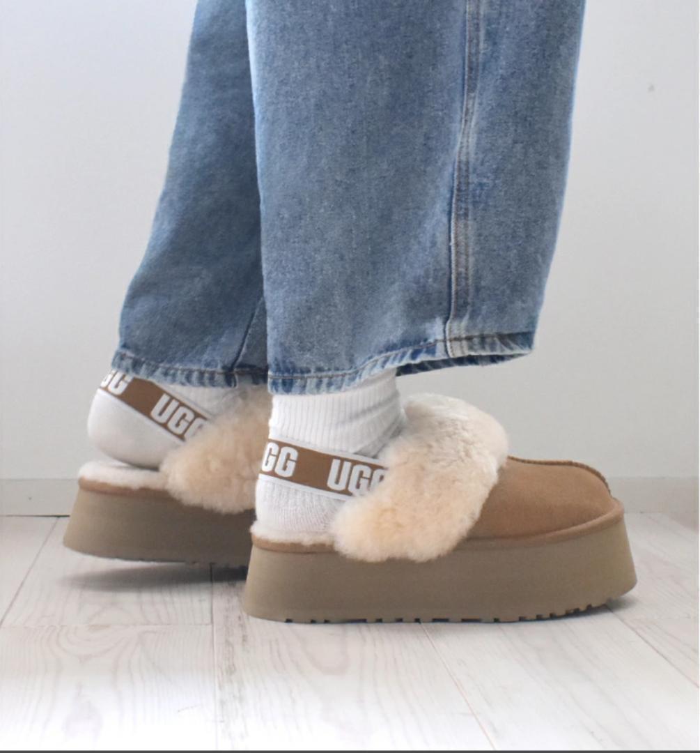 正規品⭐︎UGG FUNKETTE ファンケット　厚底　24cm
