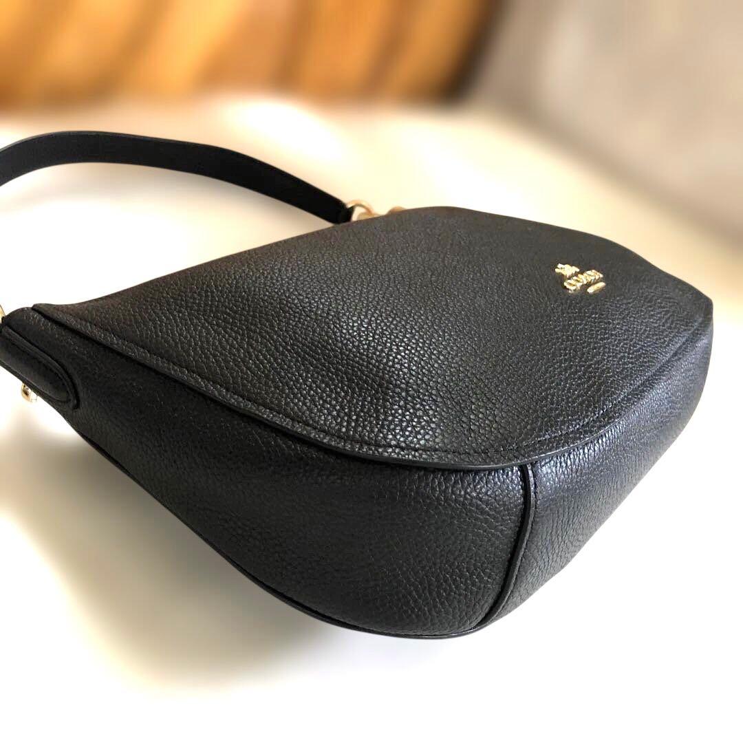 ［未使用］コーチ　チェルシー　ハーフムーン　ショルダーバッグ　2way 黒