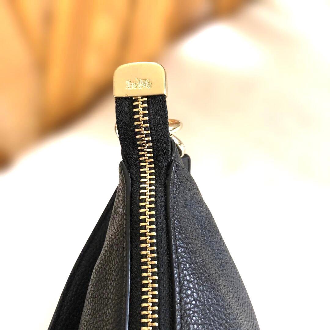 ［未使用］コーチ　チェルシー　ハーフムーン　ショルダーバッグ　2way 黒