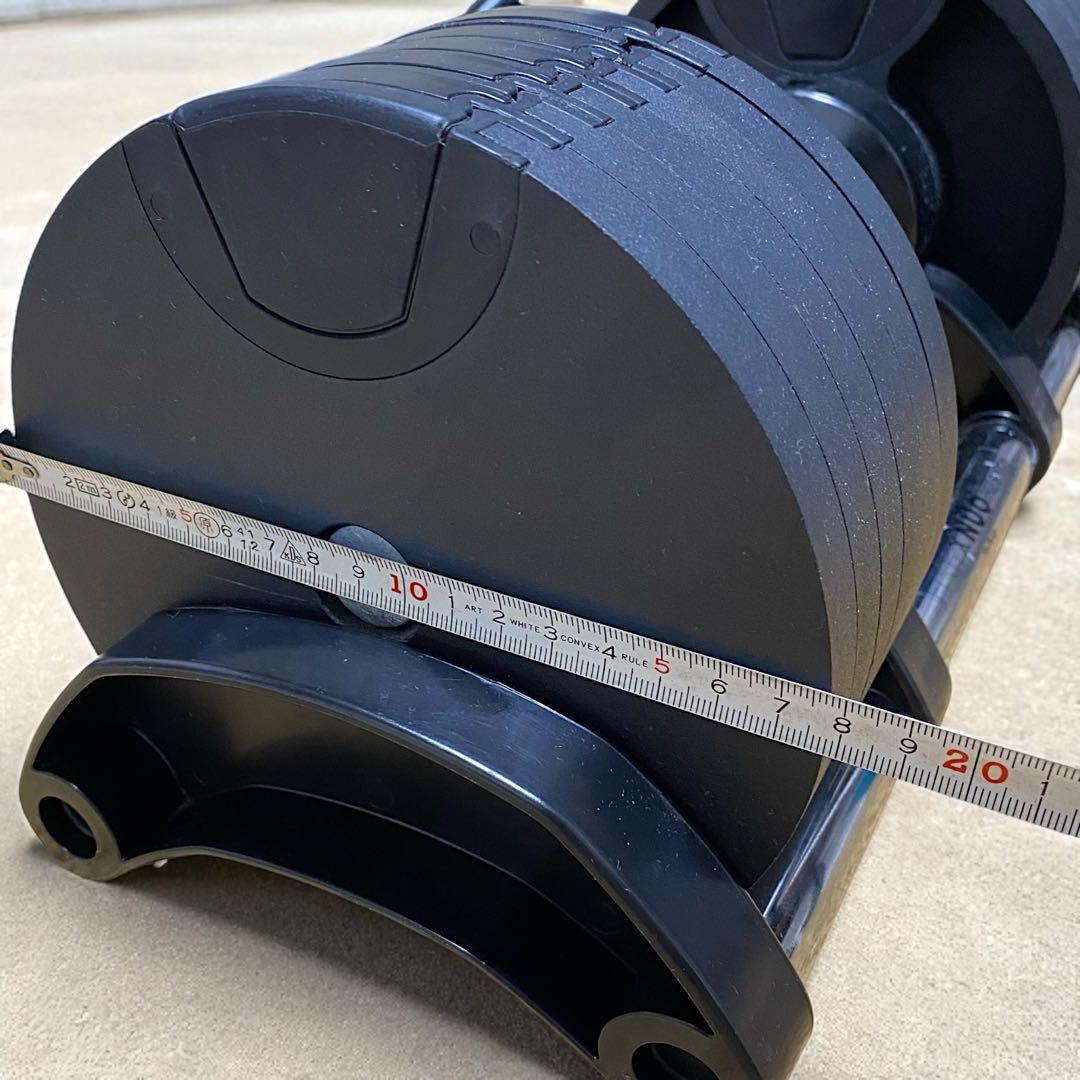 [2個同時購入限定] NUO 可変式ダンベル 片方20kg ※表示価格は1個分