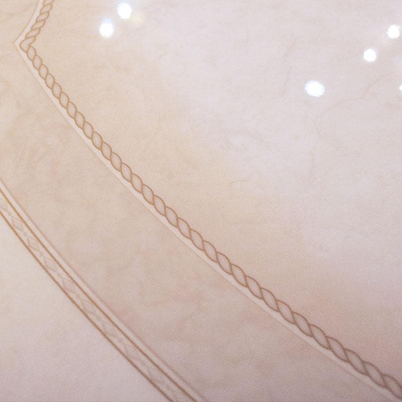 アマルフィ コーヒーテーブル アイボリーホワイト 楕円 イタリア 222-121