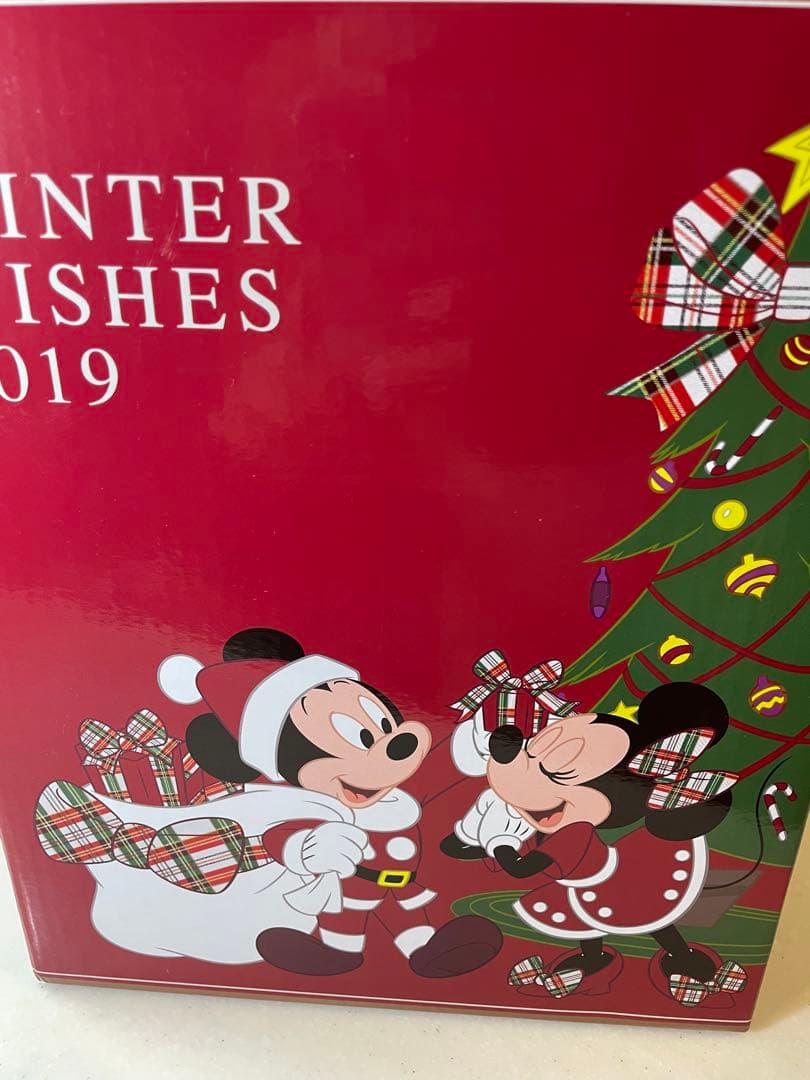 ディズニー クリスマス　 ミッキー ミニー チップ デール LED フィギュア