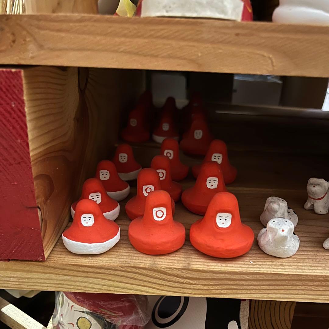 無印良品福缶伏見人形丹嘉疳の虫封じ犬縁起物郷土玩具川崎巨泉廃絶網走民芸品廃番盤