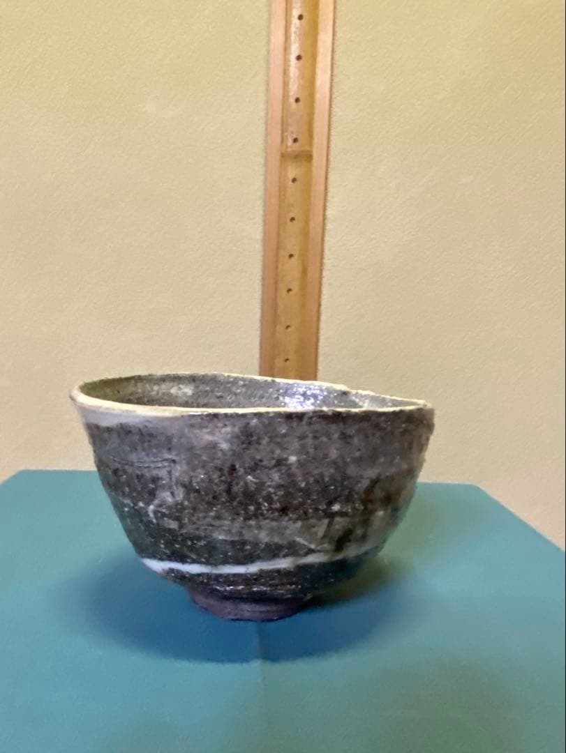 【本日限定】茶道具/陶芸家 鯉江良二『茶盌 』共箱　工芸品 アンティーク