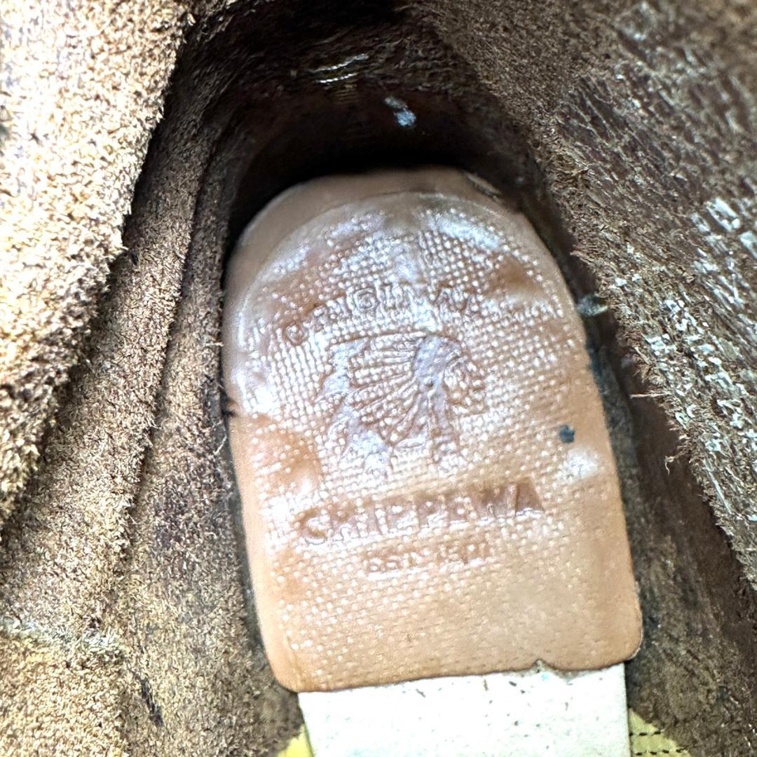 チペワ Chippewa 190M11 エンジニアブーツ スチールトゥ US8E