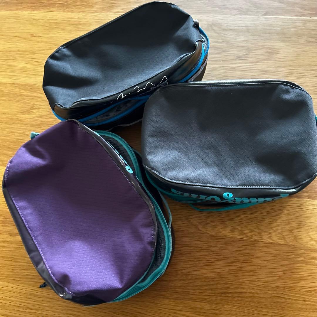 パタゴニア ブラックホールキューブ　ミディアムサイズ　3個セット