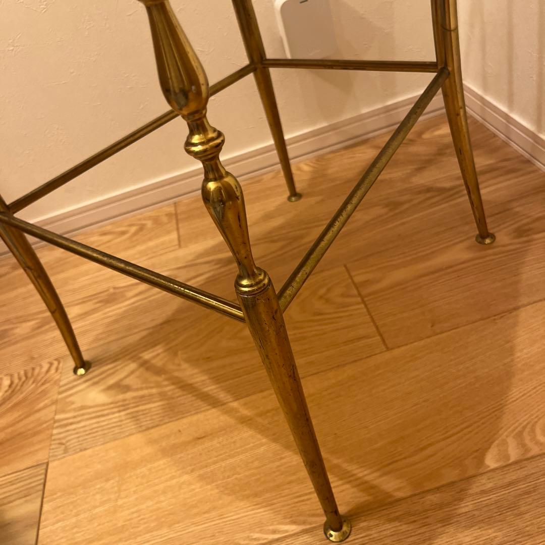 Chiavari キアヴァリチェア　真鍮　イタリア　ヴィンテージ　ゴールド