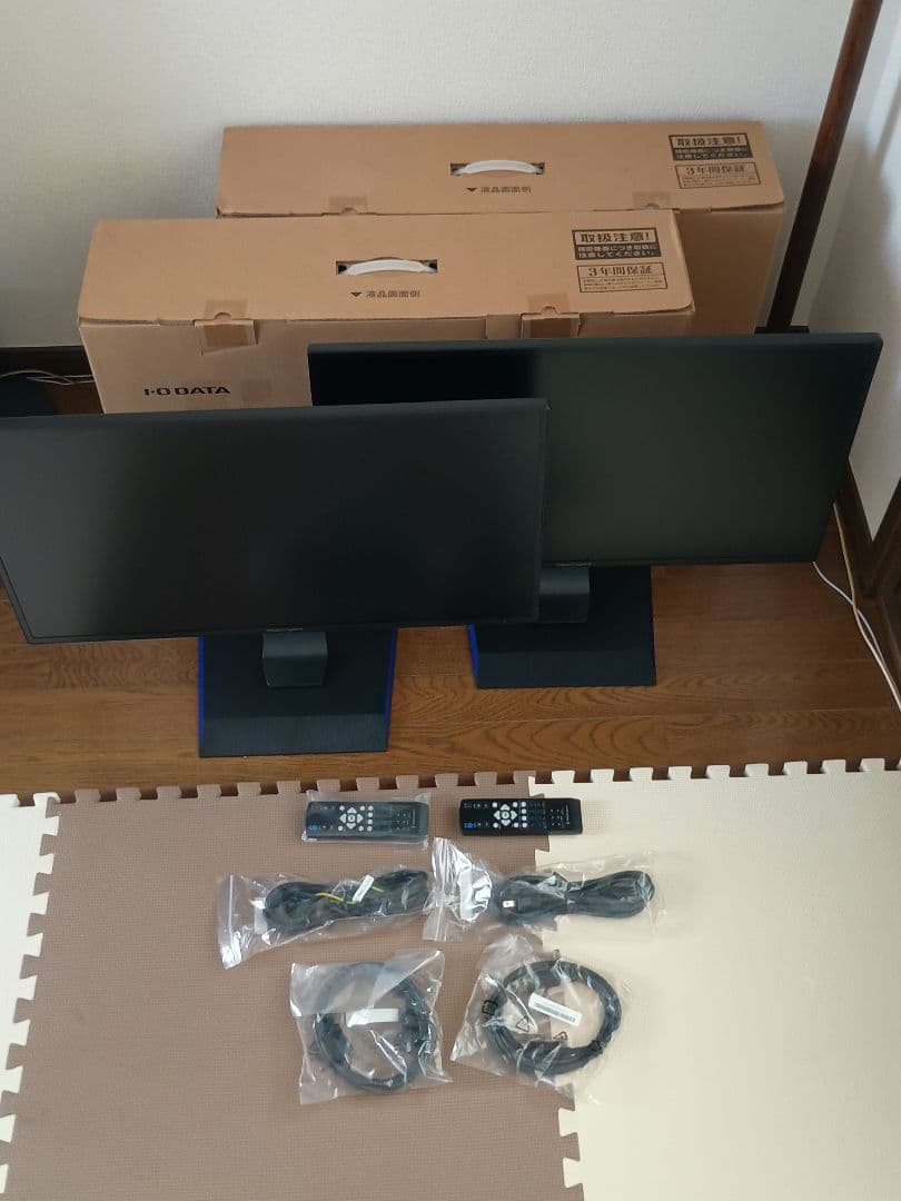 【2台セット】IODATAアイオーデータ27インチ　GigaCrysta【中古】