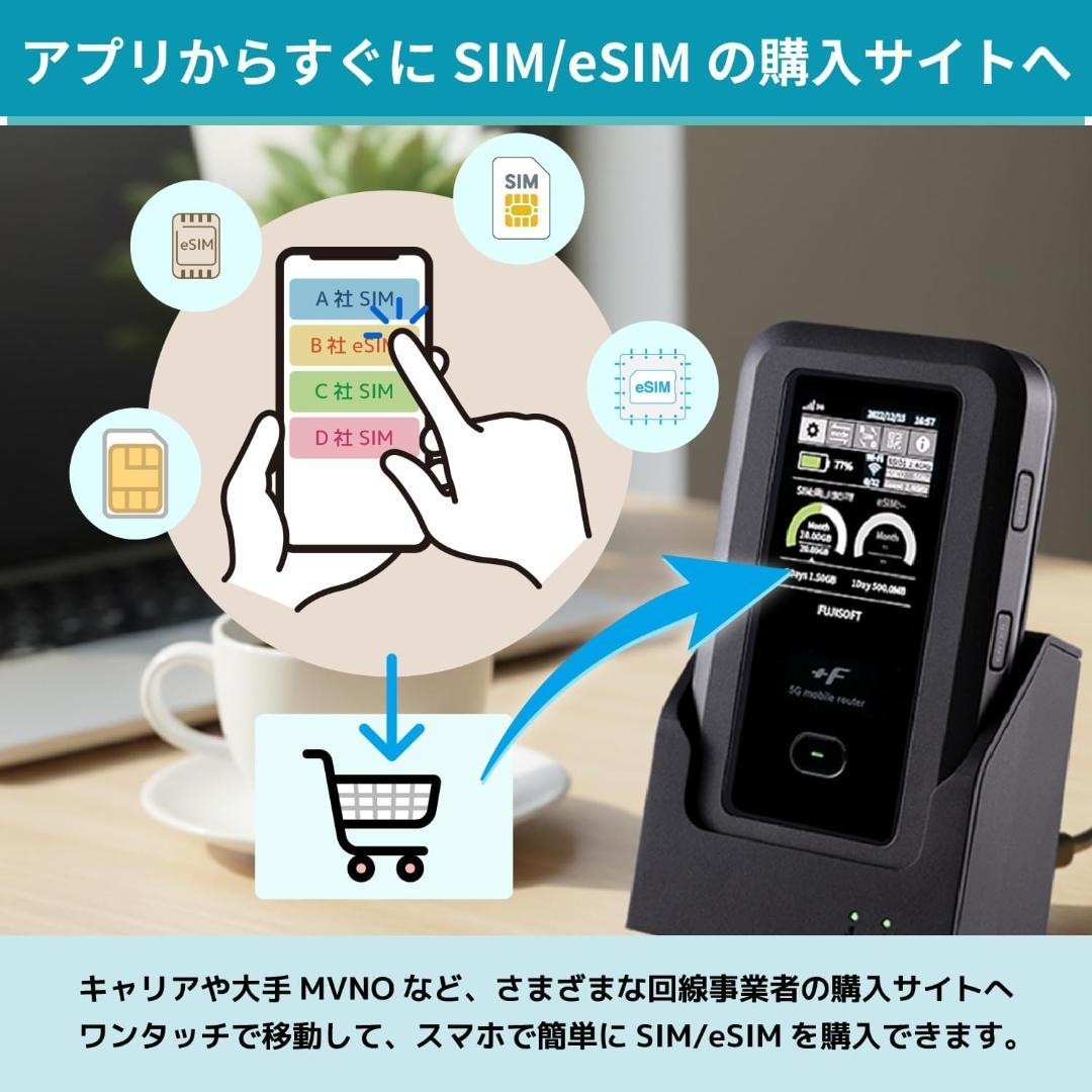 モバイル Wi-Fi ルーター SIMフリー『FS050W』富士ソフト