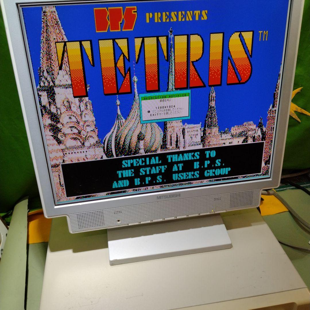 ■NEC PC-9801DA5 本体+ モニター+キーボード セット ジャンク