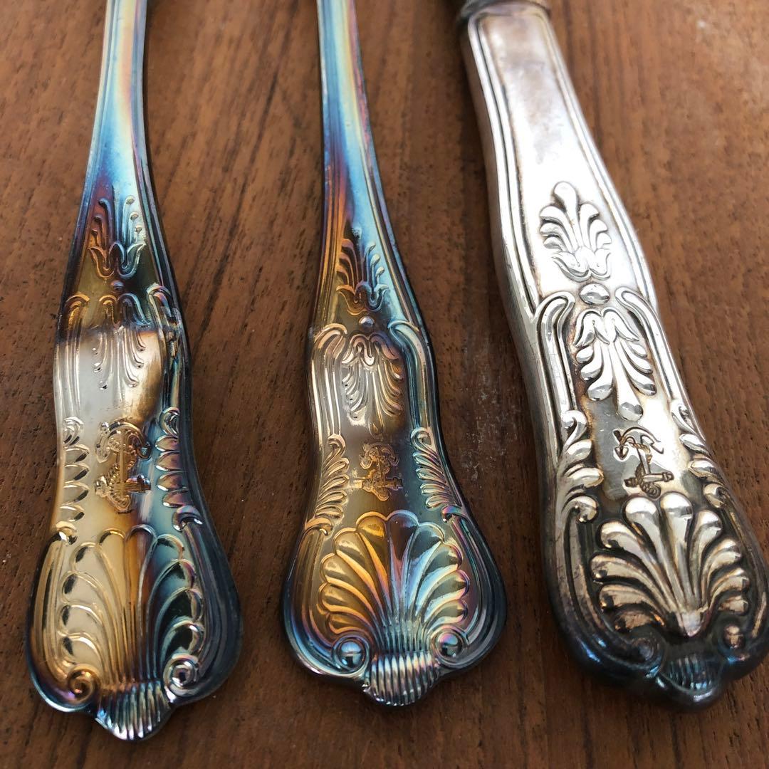 ビンテージ　USN インターナショナル シルバー カンパニーカトラリー　米国海軍