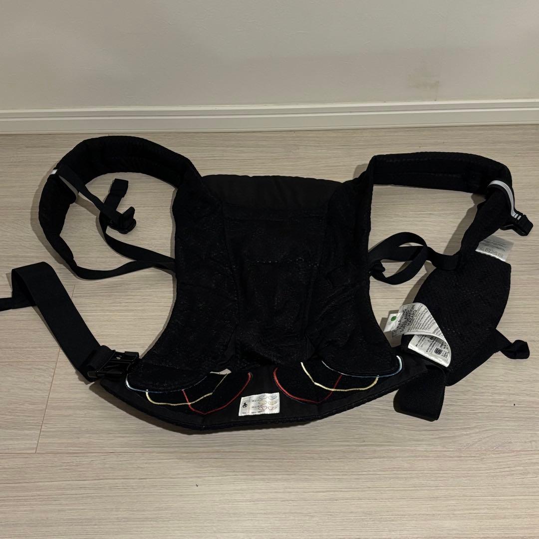 【美品】エルゴベビー 抱っこ紐 アダプト ソフトフレックス オニキスブラック