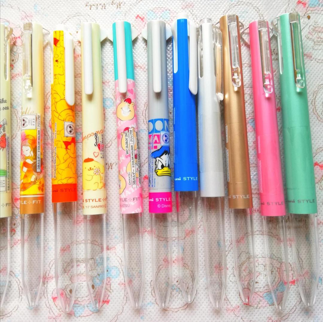 新品バラ可) 34本 ディズニー ハローキティ スタイルフィット ホルダー