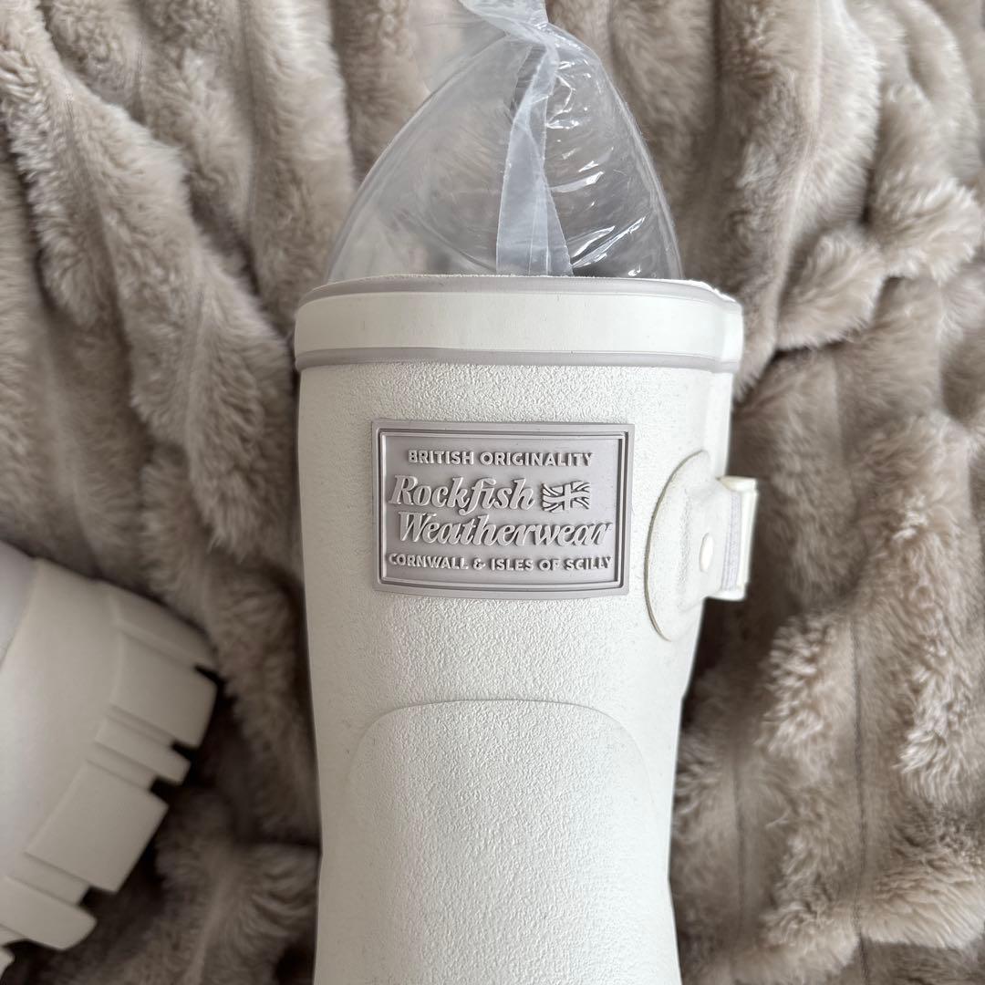 新品【ROCKFISH】 FLATFORM RAIN BOOTS MIDDLE