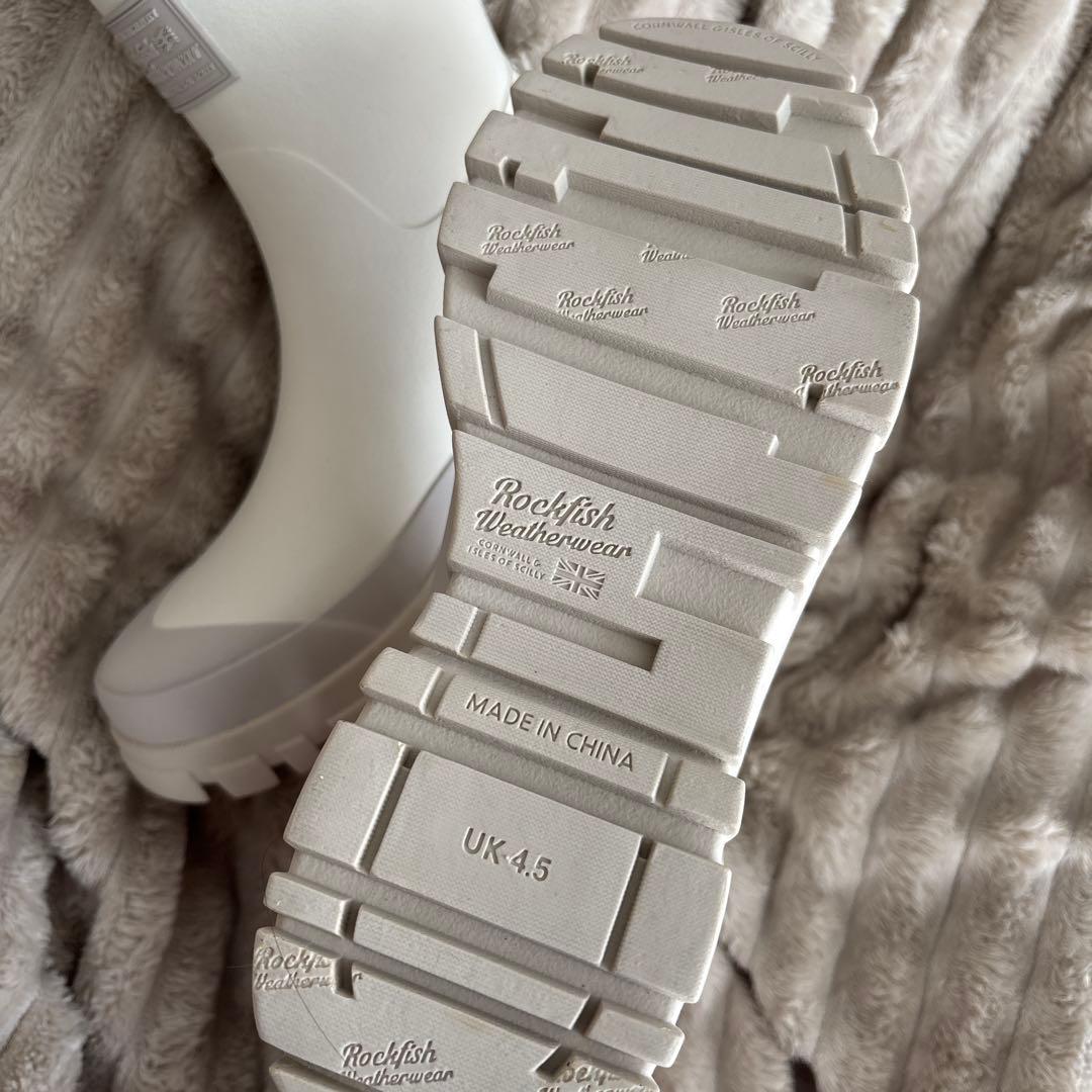 新品【ROCKFISH】 FLATFORM RAIN BOOTS MIDDLE