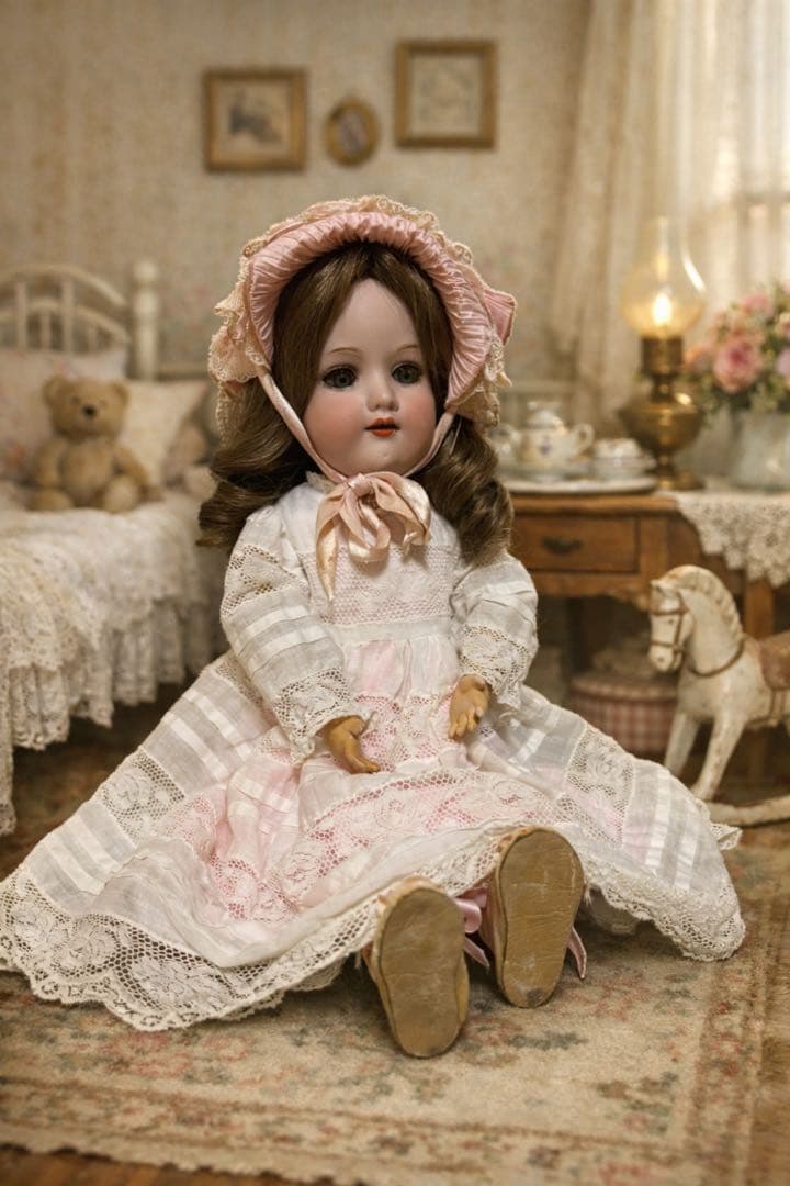 アーモンドマルセル 390ビスクドール アンティーク