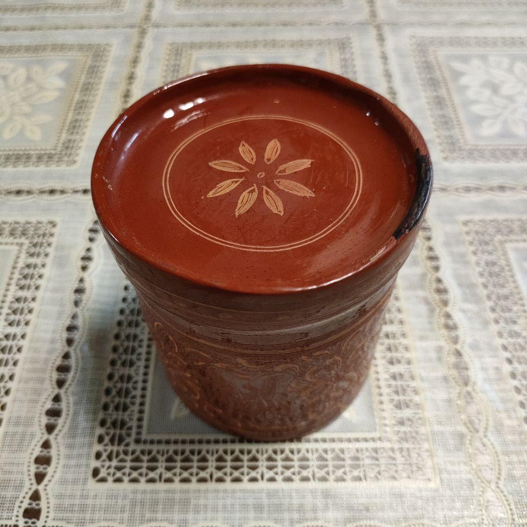 茶道具　朱漆　蒟醤（キンマ）　ミャンマー漆器　ビルマ　籃胎漆器　香合　棗