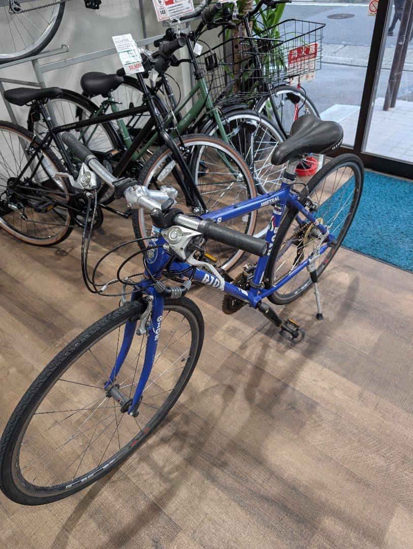 GIOS MISTRAL 青 ロードバイク