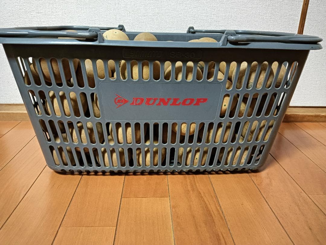 カゴセット　120球 ソフトテニステニスボール ダンロップ