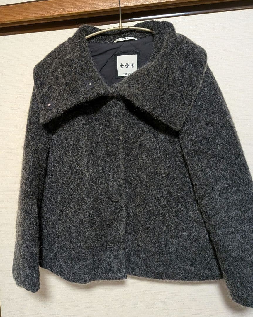 TATRAS タトラス 　GROLA 2way モヘア ショートコート