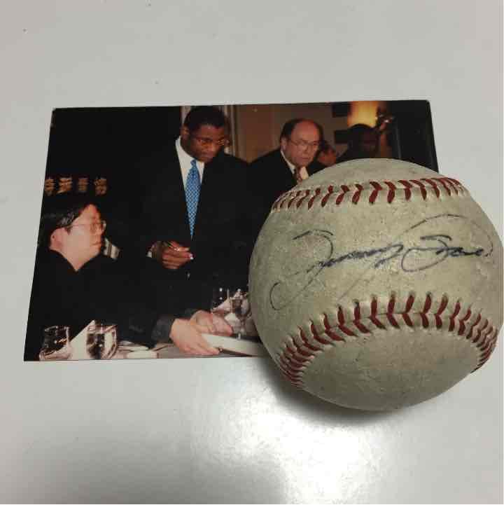 サミーソーサ 直筆サインボール