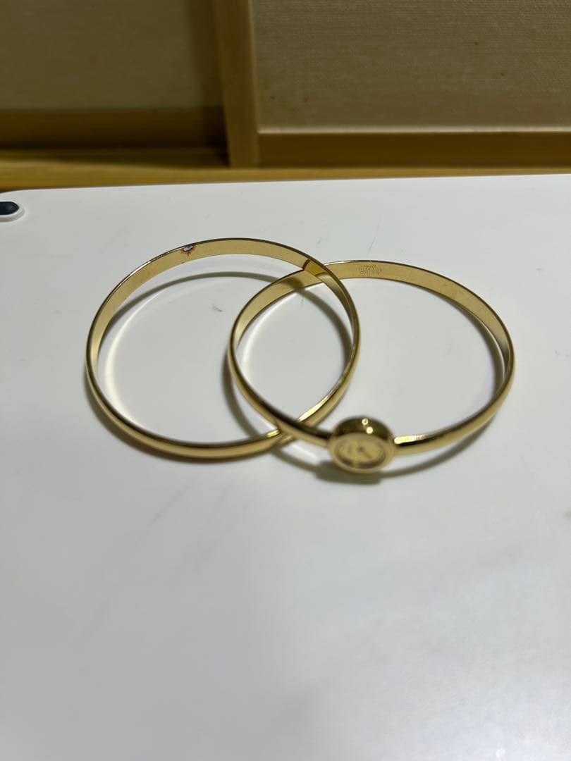 SEIKO ゴールド バングル時計