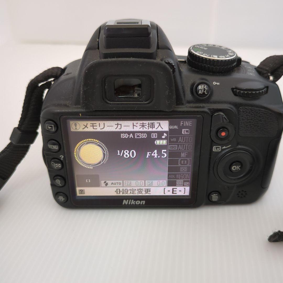 【ガイド機能つき】コンパクト Nikon D3100スマホ転送OK